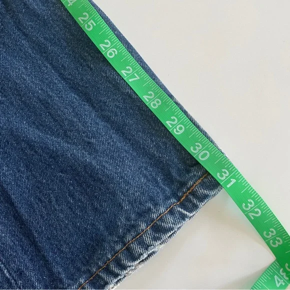 Vtg Levis 501 Button Fly Jeans Size 33x31 Actual 36x34 Tag Made In USA 1998 90s